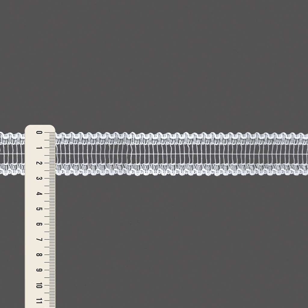 LADDER LACE CHECKED 2,8cm WHITE 50m - FB do Brasil