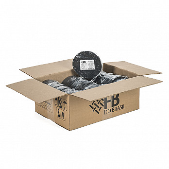 INSERTION ELASTIC REINFORCED CEDRO Nº 50 49mm BLACK (Box of 21 Rolls)