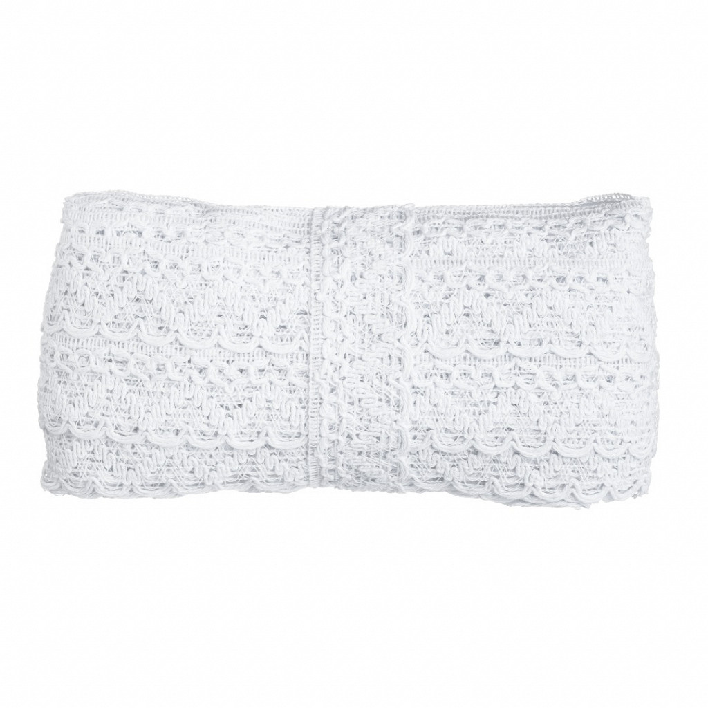 CUORE ZIG ZAG HEART LACE 3,6cm WHITE 30m / ENCAJE CORAZÓN CUORE ZIG ZAG 3,6cm BLANCO 30m