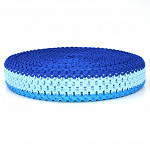 AKIRA BIG ELASTIC 6,3cm VANILLA BLUE/ SKY BLUE/ ROYAL BLUE 25m