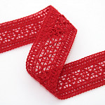 ANTONIA LACE X 3,3cm RED 30m