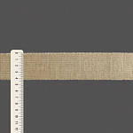 AVELUDED ELASTIC 4,3cm BEIGE 25m / ELÁSTICO LISO AVELUDADO 4,3cm BEIGE 25m