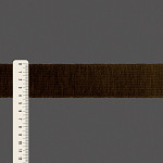 AVELUDED ELASTIC 4,3cm BROWN 25m / ELÁSTICO LISO AVELUDADO 4,3cm MARRÓN 25m