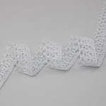 BAHIA LACE 3cm WHITE 10m / ENCAJE BAHIA 3cm BLANCO 10m