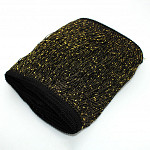 BALL FRINGE 25,3cm BLACK/GOLD 10m