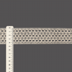 BALL LACE 4,7cm RAW 30m / ENCAJE OJITO 4,7cm CRUDO 30m