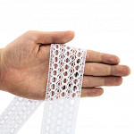 BALL LACE 4,7cm WHITE 30m / ENCAJE OJITO 4,7cm BLANCO 30m