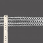 BALL LACE 4,7cm WHITE 30m / ENCAJE OJITO 4,7cm BLANCO 30m