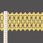 BALL LACE 9,3cm BABY YELLOW 30m