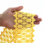 BALL LACE 9,3cm BABY YELLOW 30m