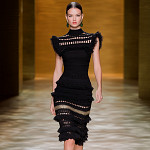 BALL LADDER LACE 3,8cm BLACK/GOLD 30m