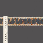 BALL LADDER LACE 4cm SAND/MEDIUM BROWN 30m