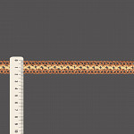 BALL LADDER LACE X 1,9cm MEDIUM BROWN/BEIGE 50m