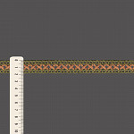 BALL LADDER LACE X 1,9cm MOSS GREEN/MEDIUM BROWN 50m