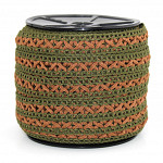 BALL LADDER LACE X 1,9cm MOSS GREEN/MEDIUM BROWN 50m