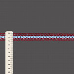 BALL LADDER LACE X 1,9cm WINE/BLUE-GRAY 50m