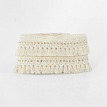 BALL PENDANT FIAMA FRINGE 3,8cm RAW 10m