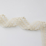 BAROQUE LACE 5,9cm RAW 30m / ENCAJE BARROCO 6cm CRUDO 30m