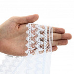 BAROQUE LACE 5,9cm WHITE 30m / ENCAJE BARROCO 6cm BLANCO 30m