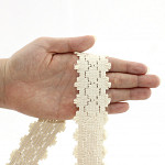 BEAK CROCHET ELASTIC 3,8cm RAW 25m