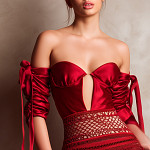 BEAK LADDER ELASTIC 5,4cm WINE 25m