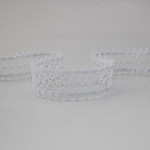 BEAK LADDER LACE 3,4cm WHITE 30m