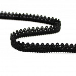 BEAK PIPING LACE 1,1cm BLACK 50m / VIVO ESPINA BICO 1,1cm NEGRO 50m