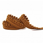 BEAK PIPING LACE 1,1cm MEDIUM BROWN 50m / VIVO ESPINA BICO 1,1cm MARRÓN MEDIO 50m