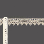 BEAK ZIG ZAG LACE 3,3cm RAW 30m