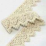 BEAK ZIG ZAG LACE 3,3cm RAW 30m