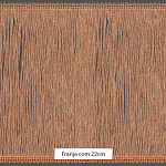 BETWEEN FRINGE ADELE 22cm BEIGE 10m