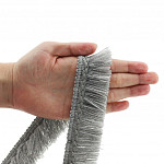 BRAIDED FRINGE 3,9cm GRAY 10m / FLECO TRENZADO 3,9cm GRIS 10m