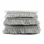 BRAIDED FRINGE 3,9cm GRAY 10m / FLECO TRENZADO 3,9cm GRIS 10m