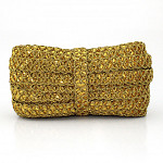 BRAIDED SEQUIN PASSEMENTERIE 2,2cm GOLD 20m