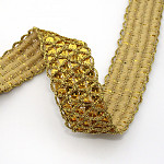 BRAIDED SEQUIN PASSEMENTERIE 3,6cm GOLD 20m