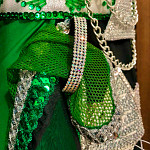 BRAIDED SEQUIN PASSEMENTERIE 3,6cm SILVER 20m