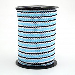 BRIANA ZIGZAG LACE 1,9cm NAVY BLUE/RAW/BABY BLUE 50m