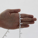 BUTTON HOLE PASSEMENTERIE 1,3cm RAW 50m