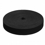 CEDRO REINFORCED INSERT ELASTIC Nº 30 29mm BLACK 25m / ELÁSTICO EMBUTIR FUERTE CEDRO Nº30 29mm NEGRO 25m