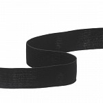 CEDRO REINFORCED INSERT ELASTIC Nº 30 29mm BLACK 25m / ELÁSTICO EMBUTIR FUERTE CEDRO Nº30 29mm NEGRO 25m