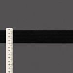 CEDRO REINFORCED INSERT ELASTIC Nº 40 39mm BLACK 25m / ELÁSTICO EMBUTIR FUERTE CEDRO Nº40 39mm NEGRO 25m