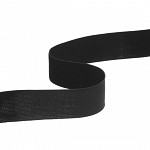 CEDRO REINFORCED INSERT ELASTIC Nº 40 39mm BLACK 25m / ELÁSTICO EMBUTIR FUERTE CEDRO Nº40 39mm NEGRO 25m