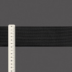 CEDRO REINFORCED INSERT ELASTIC Nº 60 59mm BLACK 25m / ELÁSTICO EMBUTIR FUERTE CEDRO Nº60 59mm NEGRO 25m