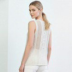 CHECKERED LACE 7,5cm RAW 30m