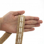CORD PASSEMENTERIE 2,5cm RAW/JUTE 20m / PASACORDÓN 2,7cm CRUDO/YUTE 20m