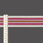 CROCHET ELASTIC 5cm CHAMPAGNE/MAGENTA/PINK/MUSTARD 25m