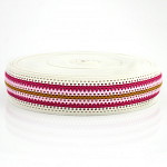 CROCHET ELASTIC 5cm CHAMPAGNE/MAGENTA/PINK/MUSTARD 25m