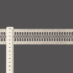 CROSSED LADDER LACE 4,4cm RAW 30m / ENCAJE VAINILLA CRUZADO 4,4cm CRUDO 30m