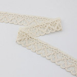 CUORE ZIG ZAG HEART LACE 3,6cm RAW 10m