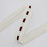 DOTTED PASSEMENTERIE 1,7cm CHAMPAGNE/WINE 20m